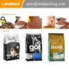 Macchina imballatrice automatica per sacchetti con chiusura quadrupla per alimenti per animali domestici Landpack per attrezzature industriali.