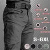 Pantaloni tattici leggeri da uomo Traspirante Estate Casual Esercito Militare Pantaloni lunghi Maschile Impermeabile Quick Dry Cargo 210715