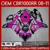 Carrosserie OEM pour HONDA Repsol Rose CBR-1000 CBR 1000CC 1000RR 2008 2009 2010 2011 Corps 60No.96 CBR1000 CBR 1000 RR CC 08-11 CBR1000RR 08 09 10 11 Carénage de moulage par injection