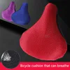 Sadel 3D Soft Bike Seat Cover Cycling Siliconet Cushion Cing Sor Bicycle Ke Accessories Andningsförmåga