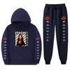 Jogging Homme Hommes Sets Sweetwear Sweats à Sweats à Sweats à capuche Anime Itachi Akatsuki Pantalon à capuche Jogging Sport Spagne Mens Tracksuit x0610