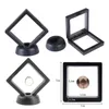 7x7x2cm 3D Floating Frame Doos voor Munt Display Huisdier Membraan Sieraden Ring Oorbel Oud Doos Beveiliging Sieraden Display Case