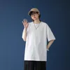 T-shirts 2022 Sommar och kvinnors överdimensionerade T-shirt Streetwear harajuku T-shirt Män Mens kläder Preppy Style Gothic Short