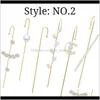 stud Jewelry2021 Fashion Cler Ear Cuff Wrap Hook Decorations for Women LL17 Drop Delivery 2021 RTVQS