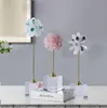 Cadeaux de mariage Base transparente Artware en améthyste naturelle Grappes de cristal Articles décorations pour la maison