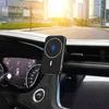 M6 Magnetyczny samochód Wireless Charger Qi Charger Mount Magsafe Szybki ładowanie Powietrze Powietrza Uchwyt na telefon dla iPhone 12 Pro Max mini