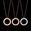 Brand de haute qualit￩ Collier de pendentif d'amant en acier inoxydable Colliers de cr￩ateurs compleurs complets pour les bijoux de mariage ￠ vis Gift avec sac ￠ poussi￨re gratuit