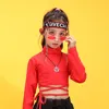 Set di abbigliamento 10 12 14 14 anni Girls Boutique Abbigliamento per esibizioni Spring Autumn Girl Jazz Dance Hiphop Due pezzi Suit19458961