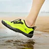 Hommes femmes chaussures de Wading à séchage rapide chaussures d'eau respirant en amont antidérapant Sports de plein air résistant à l'usure plage baskets Y0714