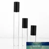 Rolo de vidro de 2ml 3ml 5ml 10ml na garrafa para óleos essenciais, recipientes de perfume recarregáveis ​​com a bola de rolos de aço inoxidável