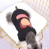 Lantejoulas PET T Shirt Colete Roupas Ao Ar Livre Casual Suéter Caçoso De Cão Teddy Bulldog Poodle Roupa de cachorrinho