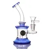 6.7 "Hockahs Glass Bong Pipes Heady Mini Bongs Dab Rigs 작은 Bubbler Beaker Recycle Oil Rig 무료 배송