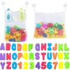 Old Cobbler Stamp Brinquedos de banho para bebês Color Letter Float Adesivos digitais Desenvolvimento intelectual 200V