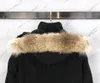 Piumino da donna invernale per il tempo libero e per il tempo libero, anatra bianca, antivento, con colletto lungo in pelle Parker, calda vera pelliccia di lupo, elegante cappotto classico da avventura da donna