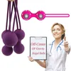 NXY boules vaginales boules de Kegel en Silicone médical dispositif d'exercice de serrage Vaginal boule Ben Wa sûre pour les femmes Massager1211