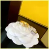 Modedesigner Silber Gold Perlenring mit Box Luxusschmuck Diamantringe Verlobungen für Frauen F Ringe Marken Halskette Neu 212273389