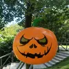 Halloween Supplies Party Decorations Bar Haunted House Mall Decoration Remote Control Glowing Pumpkin Inflatable Spider Ghost 4964 Q2