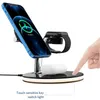 3 in 1 Fast Magnetic 15W Wireless Charger for Apple Watch Airpods iPhone 12 11 Huawei Mate 30 P30 Pro Samsung S21 S20 S10 Xiaomi