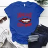 Seeyoushy Maneskin Print Funny Women T Shirt Short Sleeve Summer Music Festival Tee Shirt Femme Loose Hip-hop Rock Tops Clothes X0628
