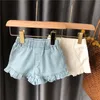 Jeans VIDMID Baby Shorts Sommer Dünn Kinder Mädchen Weiße Hose Western Style P5914