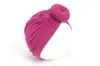 Baby Turban Hats Archi Fasce per capelli Turban Knot Headwraps Toddlers Girl Stretch Soft Cute Toddler Head Cap 16 Color Select