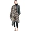 Scarves Sexy Leopard Printed Scarf Warm Soft For Ladies Shawls And Wraps Fashion Cashmere Winter Tassel Long Women Blanket