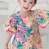 Newest Quality INS Kids girls flower dress Child princess summer Boutique Children Clothing 2123 Q2