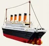 1021 sztuk Titanic RMS Cruise Łódź Statek Miasto Model Budynek Cegły Zestawy 3D Bloki Figurki DIY Hobby Zabawki Edukacyjne Dla Dzieci X0503