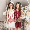 Abiti da principessa per ragazze Estate in cotone 2021 Vestito da festa per bambini per ragazza Abbigliamento per bambini Vestiti svegli per bambina 2-5 anni Q0716