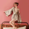 Kadın Pijama Temmuz Seksi Dantel Kıyafeti, İpek Gibi Pijama Seti, 2 Adet, Bahar Sling, Ev Abiye
