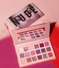 Fashion Lady Make-up-Lidschattenplatte in mattem, hellem Perlrosa-Erdton und 18-Farben-Lidschatten mit 7-Pic-Pinsel