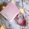 Perfumes Fragrâncias para Mulher Spray de Perfume EDT 90ml Notas Florais Cor Pink Anti-Persppirante Desodorante Bom cheiro e entrega rápida