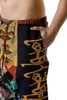 남성 힙합 헐렁한 하렘 낮은 가랑이 바지 아프리카 패턴 인쇄 지니 히피 바지 코튼 캐주얼 하라주쿠 조깅 스웨트 팬츠 210522