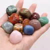 20-30mm Reiki Stone Natural Tumbled Stones Polimento Irregular Rosa Rosa Quartz Tiger's Eye ioga Energy Bead para Chakra Cura Decoração Atacado