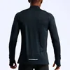 Sports Fitness Odzież męska T -Shirts z długim rękawem Luźny Outdoor Running Szybkoschnąca Koszulka Top Koszykówka Trainingswear Tees