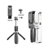 Wireless Bluetooth-compati Selfie Stick Tripod Foldable Tripod Monopods Universal SmartPhones for Gopro Sports Action Camera