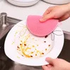 Çok fonksiyonlu mutfak bulaşık fırçası silikon güvenli yapışmaz yağlı malzeme mendil ısı yalıtım pedleri bardaklar fırçalar