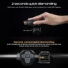 Cykelljus Främre Turn Signal Horn Black USB Raddningsbar LED -cykel Remote Control Headlight Cycling Accessories Lights213T6040868