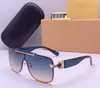 2022 Unisex black Sunglasses 53mm Biggie Mens Sun glasses Polarized lens pilot Fashion For Men Women Brand designer Vintage Sport 292i