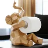 Tuvalet Kağıdı Tutucular Yaratıcı Sevimli Fil Depolama Havlu Rafı Dekorasyon Oturma Odası Çay Makinesi Sundurma Masaüstü Rulo Mutfak Peçete