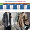 Mäns kostymer blazrar män blazer mode lös för varumärke mens kostym ful mönster design casual jacka ytterkläder koreansk streetwear trasa