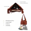 CEZIRA Large Soft Casual Women Bags Functional Girl School Backpack PU Leather Bag Ladies Multi Pockets Messenger&Shoulder Bag K726