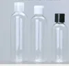 2021 Bottle Flip Butterfly Lid For Liquid 5ML 10ML 20ML 30ML 50ML 60ML 100ML 120ML Travel Essential Oils Perfume PET Bottles With Caps