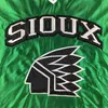 Nikivip custom jersey 5XL 6XL Vintage University of North Dakota Fighting Sioux Graphic Hockey Jersey Embroidery Stitched Customize any number and n