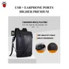 SenkeyStyle Business Men Zaini 2021 Fashion Laptop Backpacking Borse da viaggio maschili di alta qualità Viaggio breve Impermeabile con USB