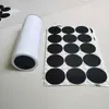 53mm protective mat straight sublimation skinny tumbler rubber bottoms 3M self adhesive rubbers coaster for 20oz/600ml slim cup pad