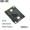 GROW GM805-L Small DC5V USB/TTL232 Interface 7-50cm Reading Distance Barcode Scanner Module 1D/2D QR Bar Code Reader PDF417 for Arduino