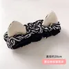 Fashion Face Wash Headbands Leopard Print with Large Bowknot Facial Skin Cleaning Hair Bands Beauty Tools