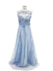 2020 Kvinnor Long Chiffon Lace Evening Formal Party Ball Gown Prom Bridesmaid Dress Lace Maxi Dresses X07054307708