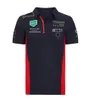 F1 T-shirt manches courtes polo de course 2022 décontracté respirant séchage rapide haut équipe revers T-shirt personnalisation